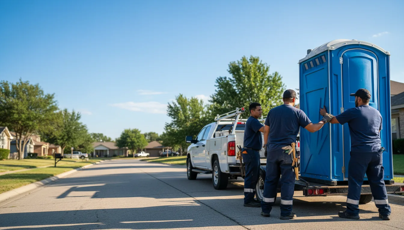 Portable Toilet Rental in Poneto, IN near me